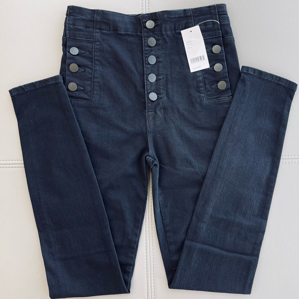 NWT! J Brand Natasha Sky High Skinny Photo Ready Jeans in Bluebird Wash Size 25